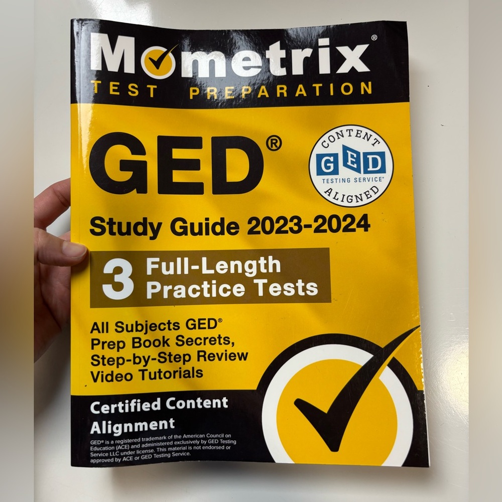 GED Study Guide 2023-2024 All Subjects -‎ 3 Full-Length Practice Tests, GED Prep
